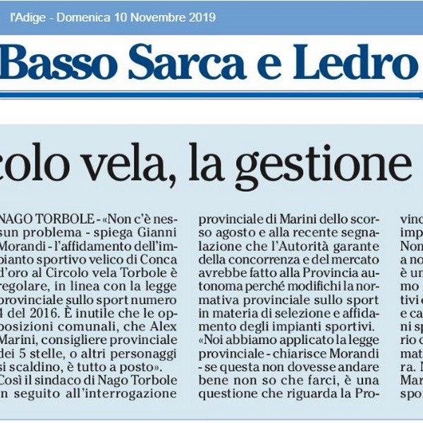 Local Newspaper "l'Adige"